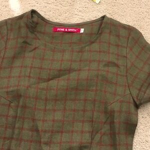 Pyne and Smith check dress